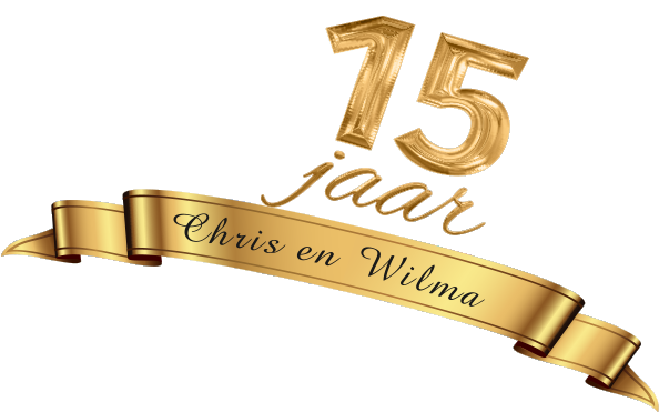 15  jaar  15  jaar                                                            Chris en Wilma